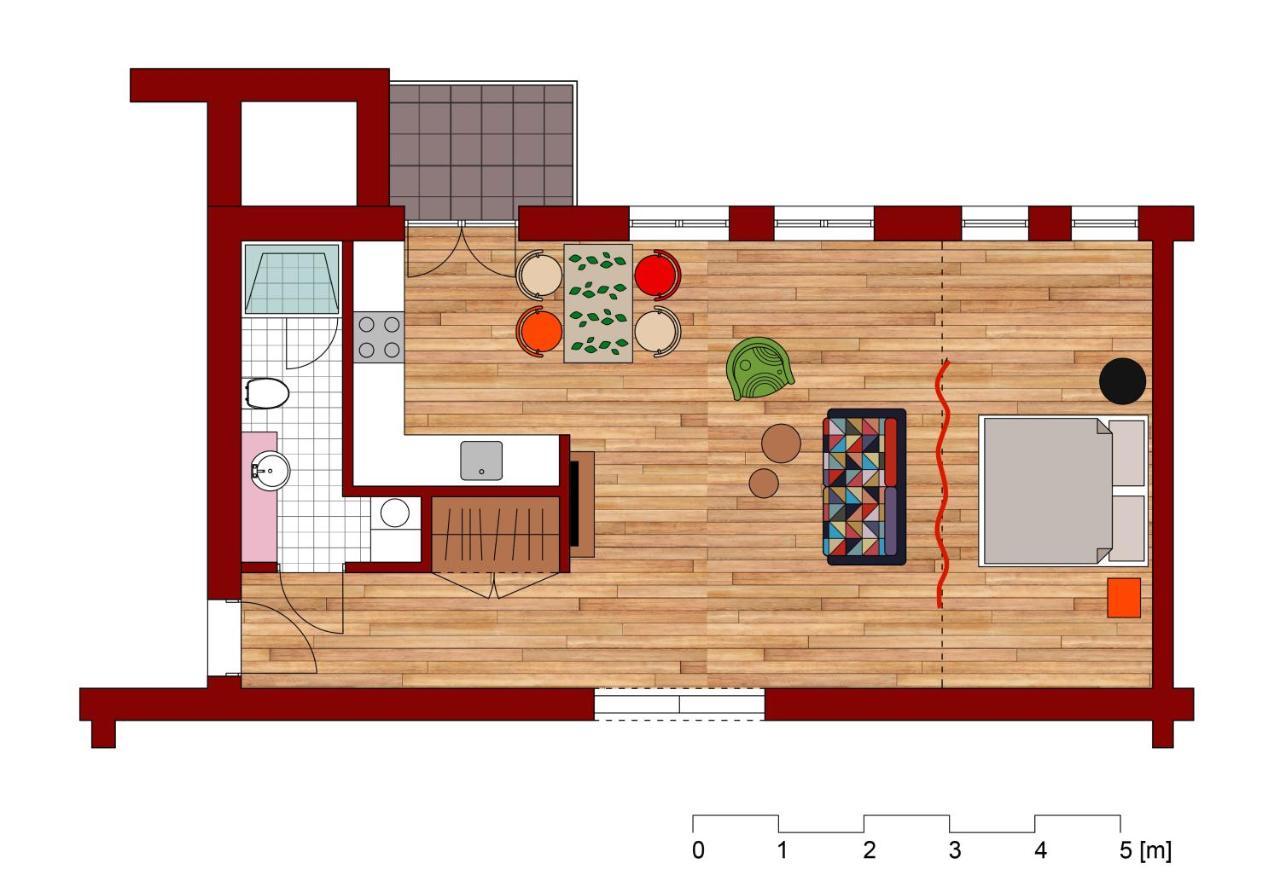Kolorowy Apartament A9 Katowice Nikiszowiec ภายนอก รูปภาพ
